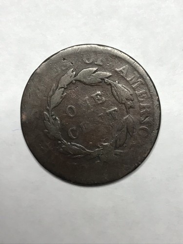 1818 Large Cent GOOD** Rotated Die