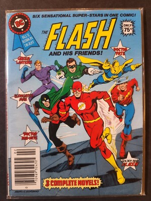 BEST OF DC: BLUE RIBBON DIGEST #24 FLASH AND HIS FRIENDS 1981 UNREAD VF+