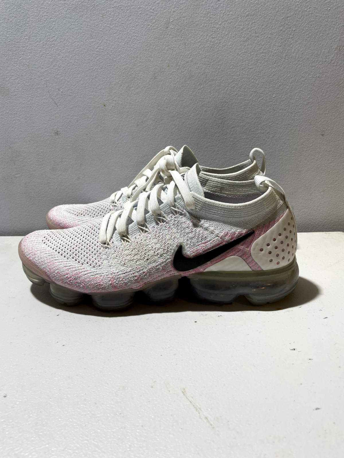 Size US 8.5 Nike VaporMax Nike Vapormax Flyknit 2 “Pink Beam