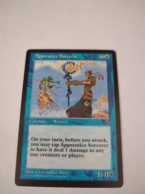 MTG Apprentice Sorcerer Portal Second Age Regular Uncommon