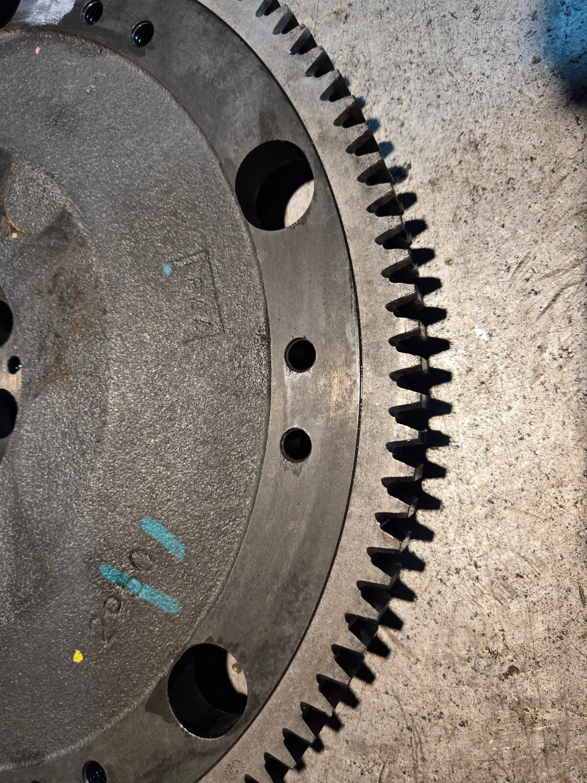 12641640  11-15 2011+ Duramax LML FLYWHEEL Allison Flexplate Ring Gear  REF115 - Picture 7 of 13