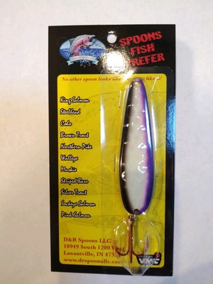Rhino Salmon Doctor M Beluga 110mm 22g Schleppblinker Trolling Köder Lachs Spoon