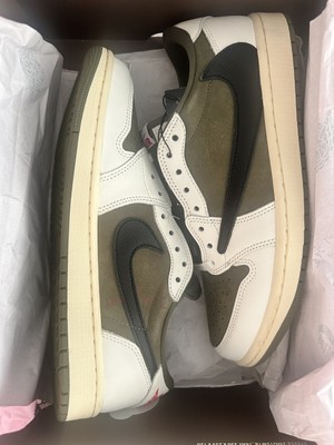 Unreleased - Jordan 1 Low OG x Travis Scott Medium Olive DS