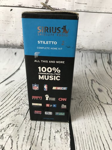 Sirius Stiletto 2 Satellite Radio Home Kit - SLH2R Retails For $138
