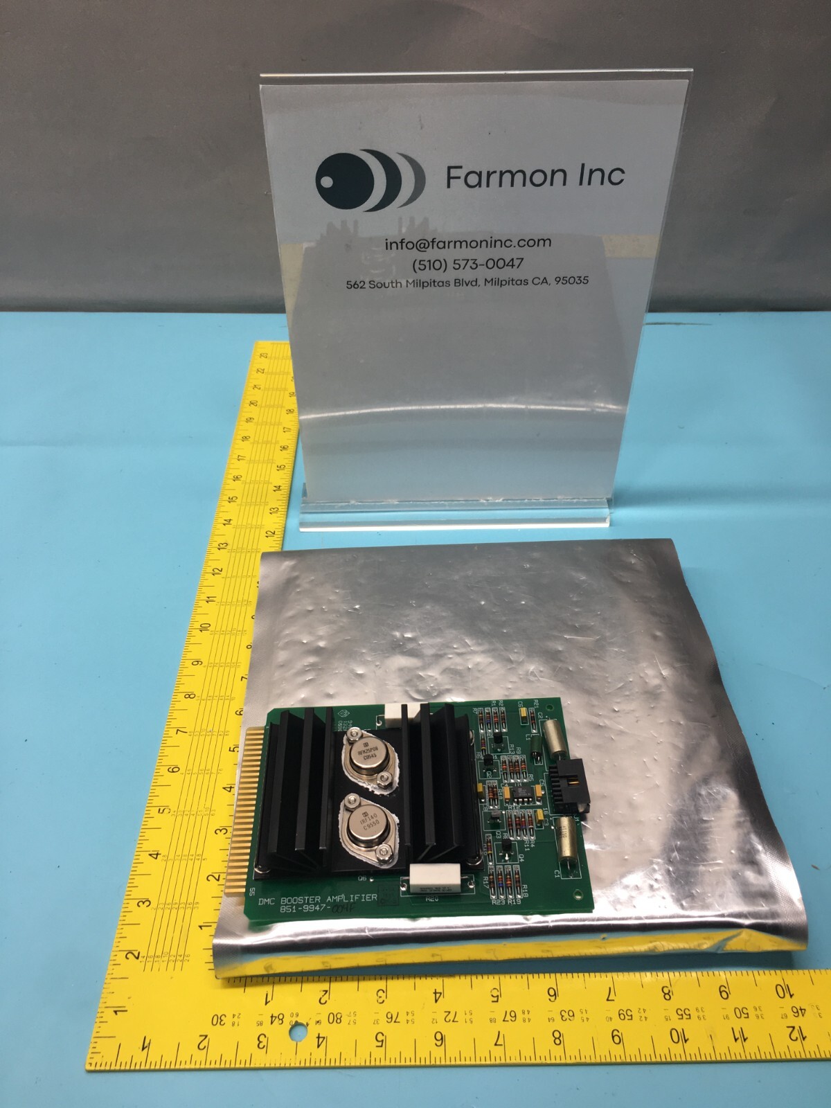 SVG Silicon Valley Group 851-9947-004 DMC Booster Amplifier PCB Card, 128700