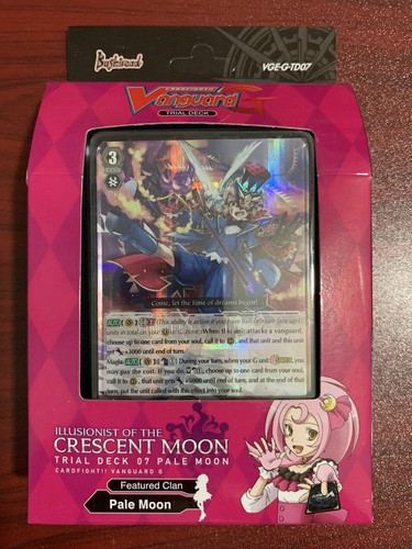 CARDFIGHT VANGUARD VGE-G-TD07 ILLUSIONIST OF THE CRESCENT