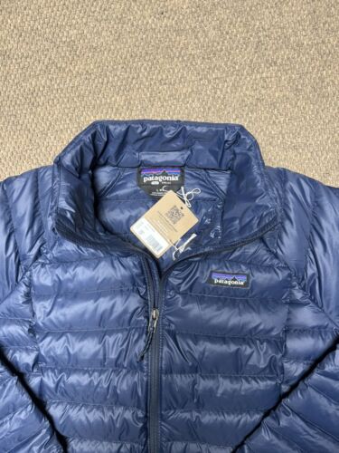 Pre-owned Patagonia ?nwt $279  Woman's Down Sweater Jacket Navy Size L In Blue