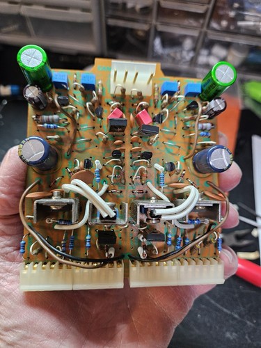 Sansui F-2624 Driver Board Rebuild Recap Kit for 8080DB