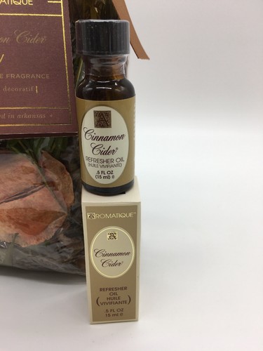 Aromatique Cinnamon Cider oil and 14oz bag potpourri