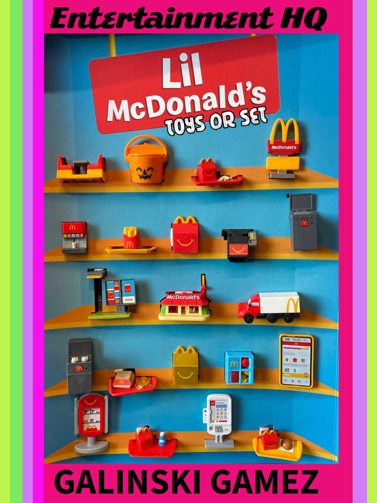 フルコンプ　マクドナルド　McDonald ミールトイ　ポテト　アンダー3 90's マクドナルドトイ 『マックふゆやすみ/ウィンタースポーツ
