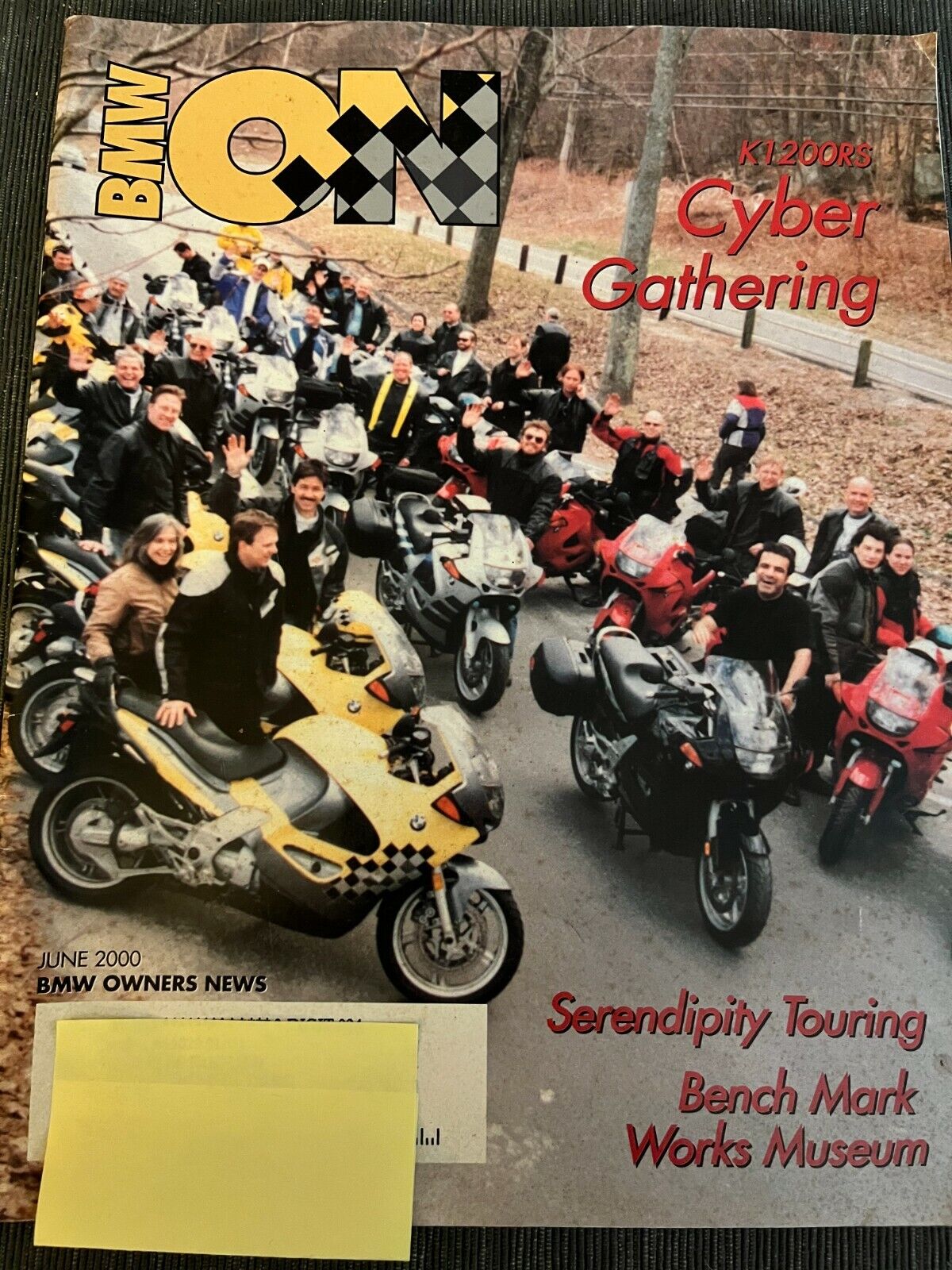 BMW ON Owners News June 2000 Motorcycles Touring Cyber Rally