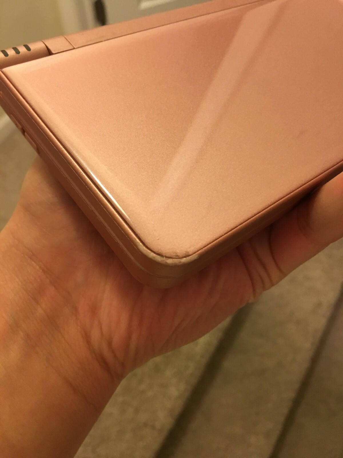 Nintendo DSI XL System Pink with Charger and Stylus - Working (NO GAMES)