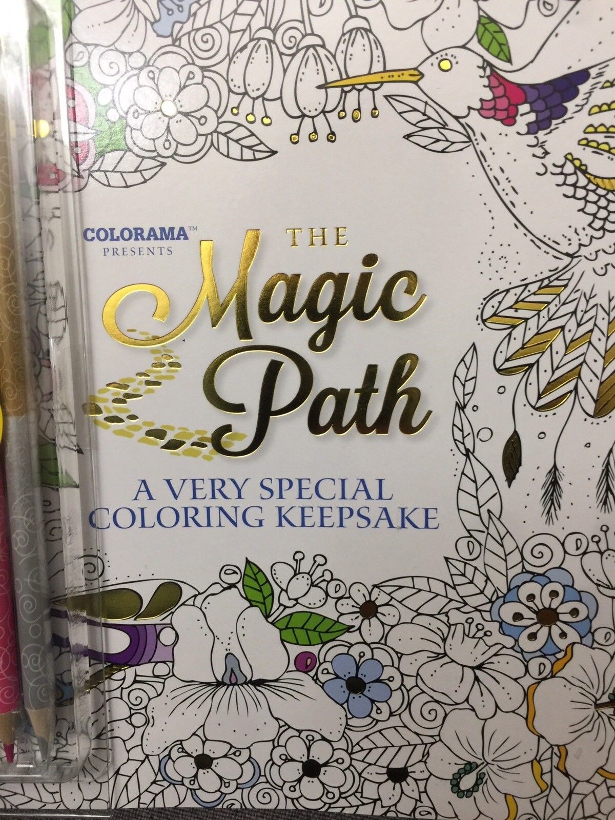 The Magic Path Colorama Adult Coloring Book & Coloring Pencil Drawings ...