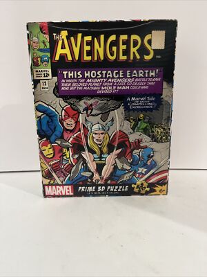 Marvel Avengers NEW Prime 3D Puzzle ''THIS HOSTAGE EARTH'' 300pc (12 in x 18 in)