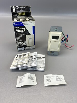 Intermatic EI400LAC Digital Auto Shut Off Timer New Open Box