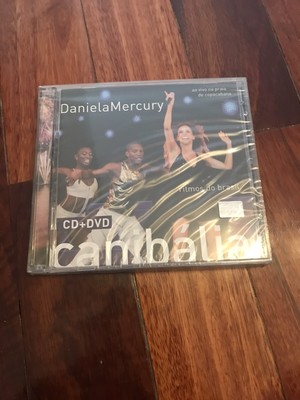 DANIELA MERCURY CANIBALIA AO VIVO NA PRAIA CD DVD ARGENTINA MPB SAMBA AXE