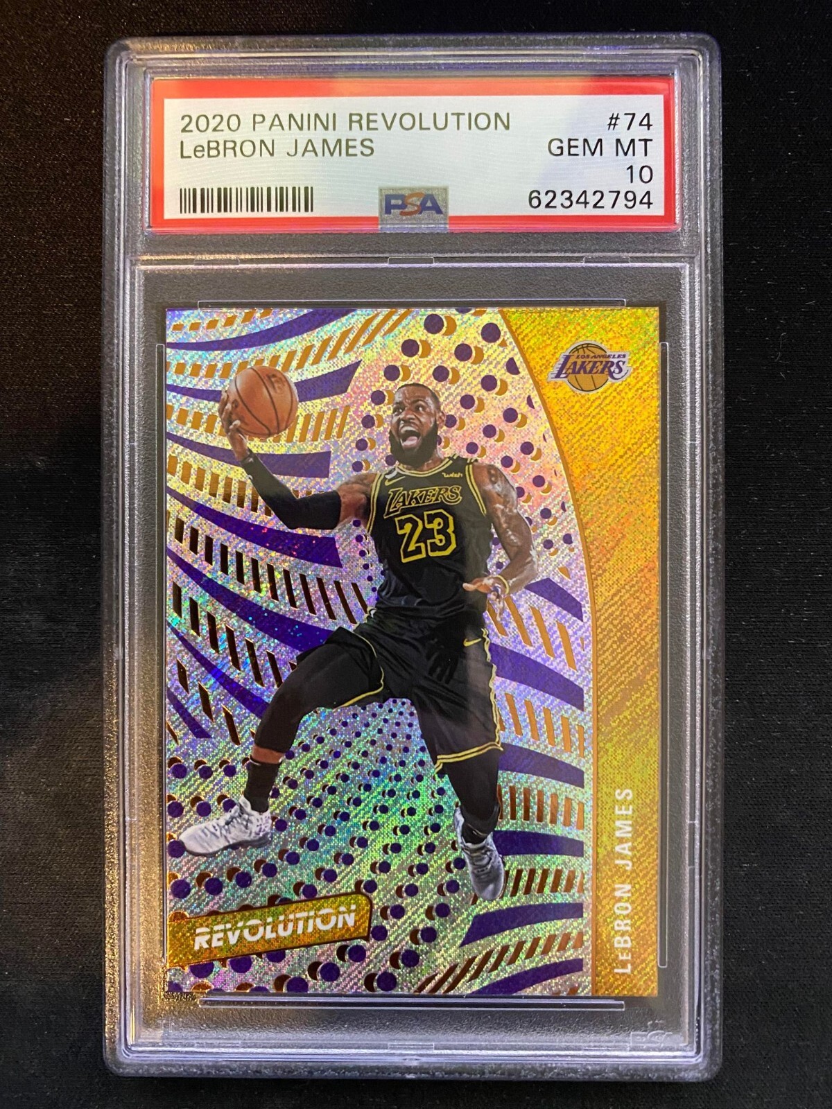 2020 Panini Revolution 74 LeBron James PSA 10 | eBay
