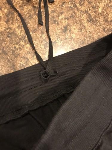 URBAN GROOVE BLACK DANCE JOGGERS  SWAROVSKI CRYSTALS SIZE ADULT MEDIUM