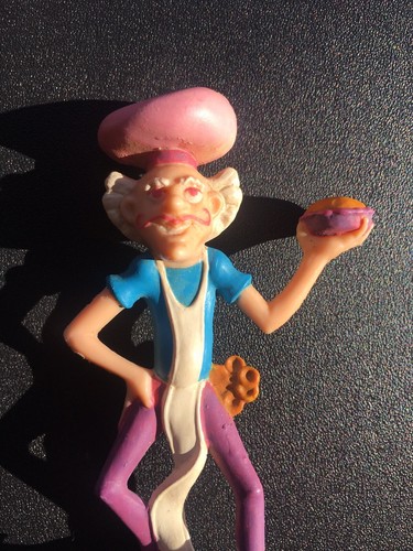 Vintage Strawberry Shortcake Mini PVC Figure Pie Man