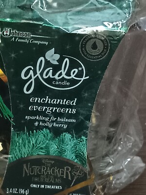 Glade Candle Enchanted  Evergreens NUTCRACKER
