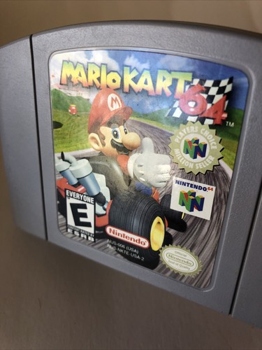 Mario Kart 64 (Nintendo 64 N64, 1997) Original - Tested - Authentic - Clean