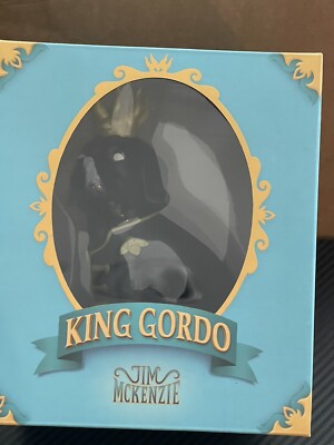 Jim Mckenzie King Gordo Black Figure - NEW in box designer figure
