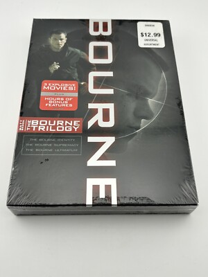 THE BOURNE TRILOGY: 3 DVD Box Set Identity/Supremacy/Ultimatum MATT DAMON Sealed