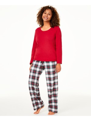 

FAMILY PJs Intimates Красная рубашка для сна Пижамный топ, Красный