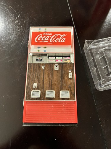 コレクション Coca-Cola Vending Machine Musical Bank Vtg Coca-Cola Die Cast Metal Vending Machine Musical Bank