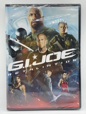 G.I. Joe Retaliation DVD with Channing Tatum, Dwayne Johnson & Bruce Willis NEW!