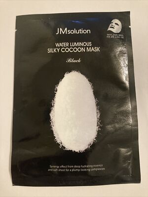 [JM Solution] Water Luminous Silky Cocoon Black (1 Sheet)