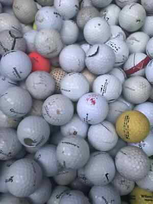50,100,200,400,800,1000 Range Golf Balls Used Shag Hitaway Practice Bulk