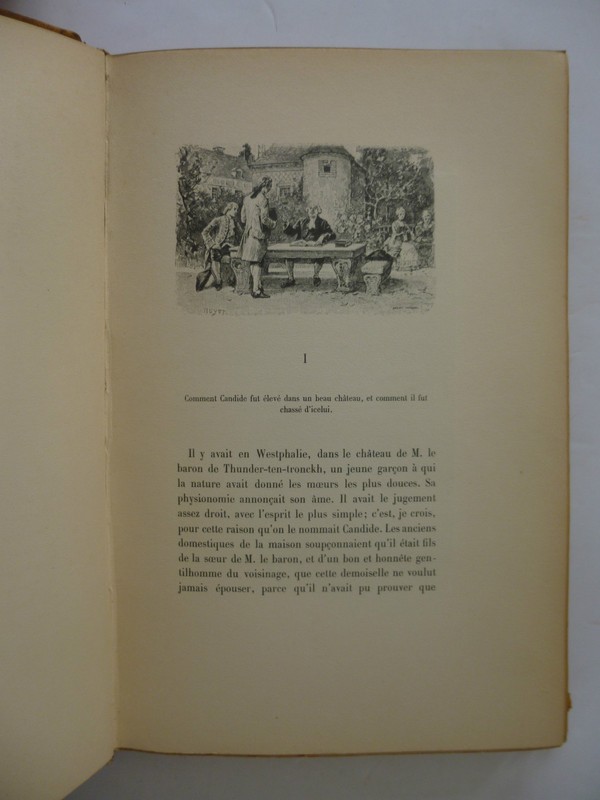 Voltaire. Candide Ou L'Optimisme. Illustrations De Adrien Moreau. Tallandier