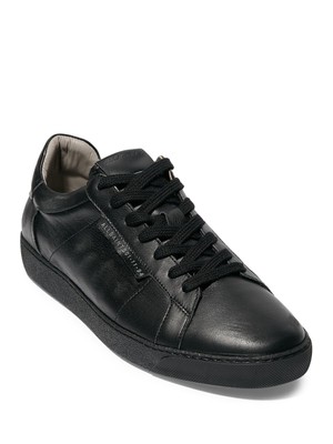 

ALLSAINTS Мужские черные прозрачные спортивные кроссовки на платформе с круглым носком и шнуровкой, Черный, 34ZM0248