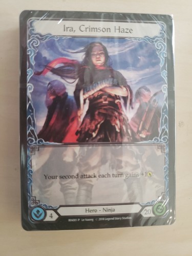 【Flesh and Blood】 Ira Welcome Deck 2018年 Flesh and Blood - Ira, Crimson Haze Welcome Deck- SEALED | eBay