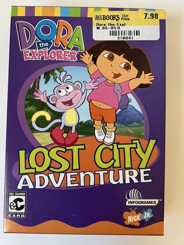 Dora the Explorer: Lost City Adventure PC Game (Windows/Mac) 2002