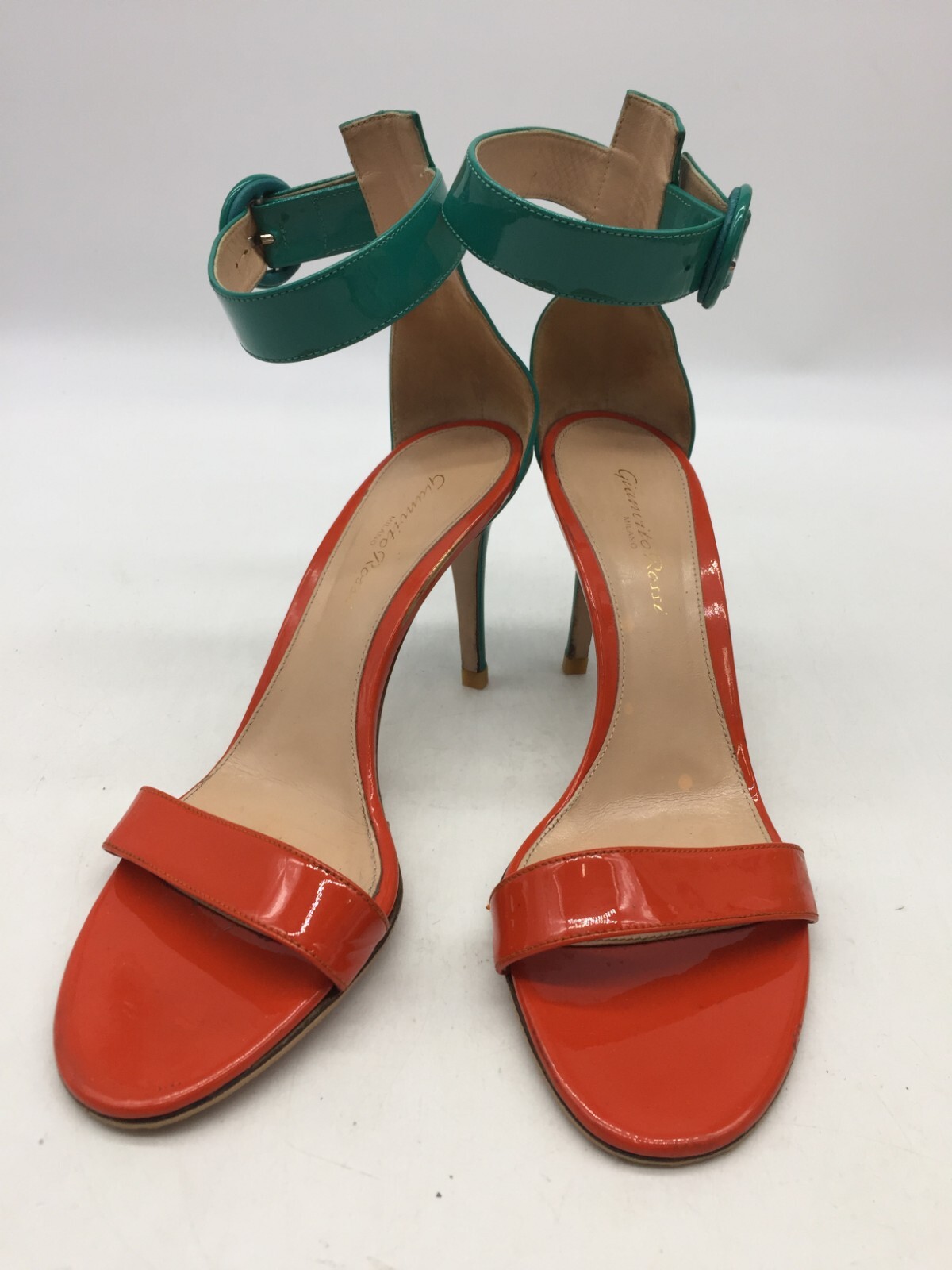 Gianvito Rossi Women's Leather Multicolor Patent Portofino