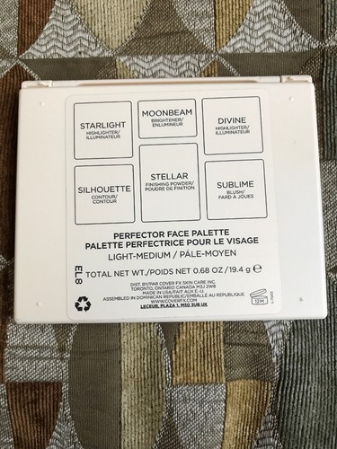 NEW BOXYCHARM LUXE Cover FX All In One Perfector Face Palette Light-Medium $45