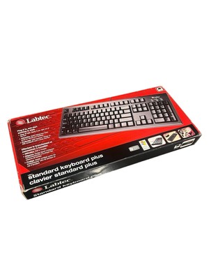 LABTEC 820-001082 Y-SAM64 STANDARD KEYBOARD PLUS, 5V-50MA