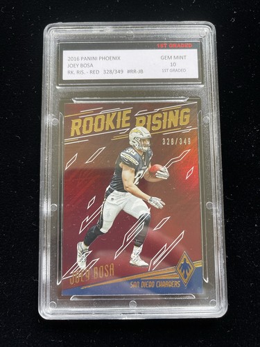 JOEY BOSA 2016 Panin Phoenix Rookie Rising Red 328/349 #RR JOEY BOSA 2016 Panin Phoenix Rookie Rising Red 328/349 #RR