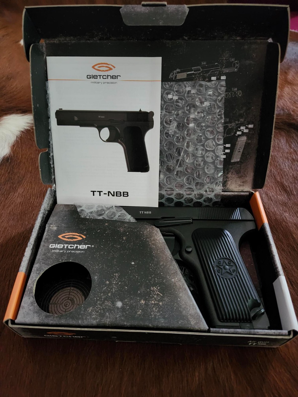 GLETCHER TT NBB CO2 .177 cal BB Air Gun