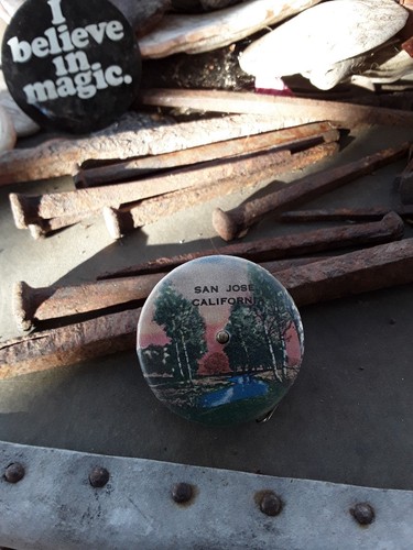 Vintage Tape Measure Souvenir San Jose California USA unique awesome