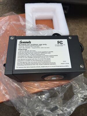 DEWENWILS 120W Smart Wi-Fi Low Voltage Transformer, Schedule and Timer Open Box