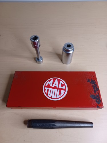 Mac Tools Set Of 3 + Metal Box . SC 83 (1/2), XD326 1