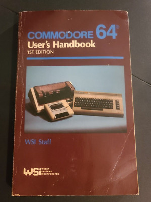 Commodore 64 Computer Users Handbook 1st Edition Weber Systems Incorporated