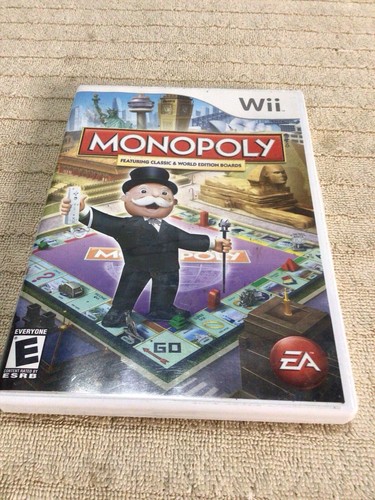 Wii - Wii★MONOPOLY COLLECTION 海外版★箱付・説明書付・ソフト付 Amazon.com: Monopoly Collection - Nintendo Wii : Video Games