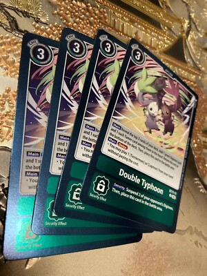 Digimon Card Game Playset - ST17-11 R Double Typhoon