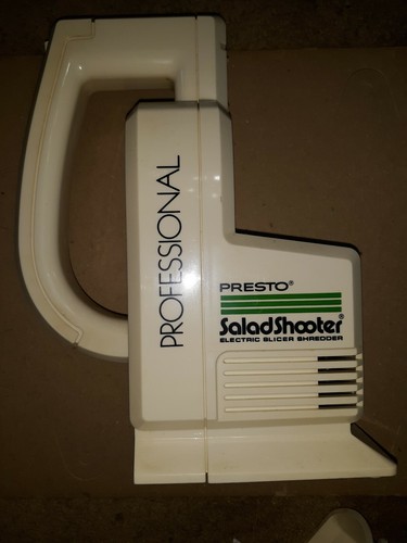 PRESTO PROFESSIONAL SALAD SHOOTER SLICER/SHREDDER With 3 Blades