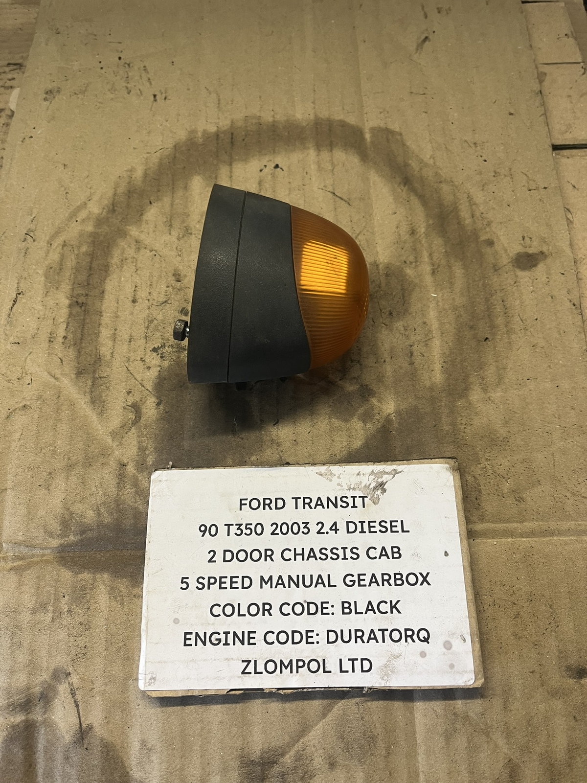 Ford Transit 90 T350 2003 2.4 Diesel Indicator Repeater
