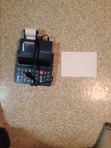 Royal 7600HD EZVue Adding Machine